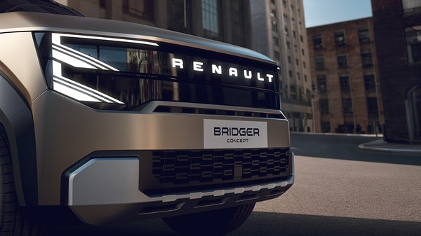 Parte delantera - Concepto Renault Bridger