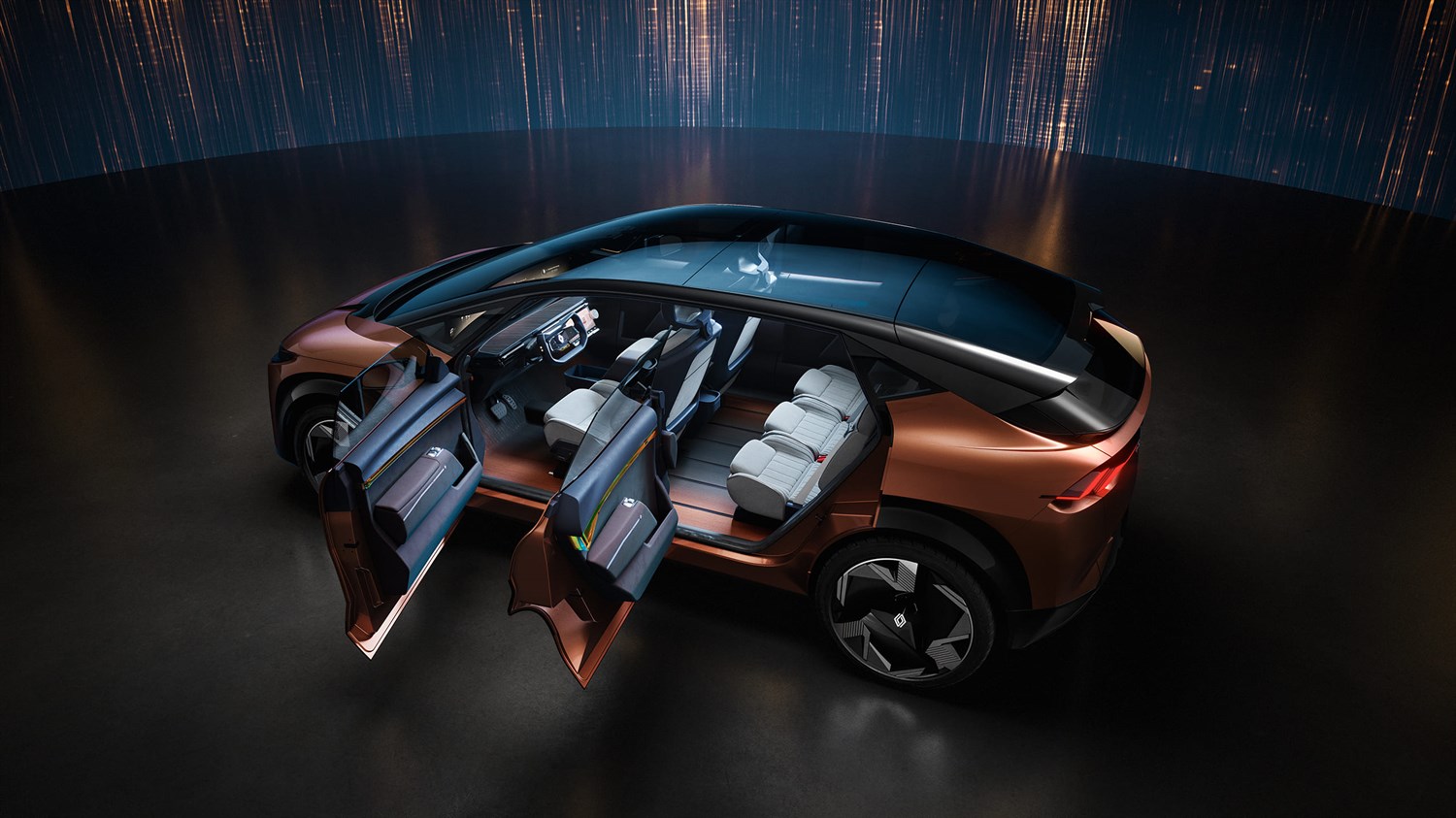 Renault R-Space Lab concept - habitacle spacieux, modulable et inondé de lumière